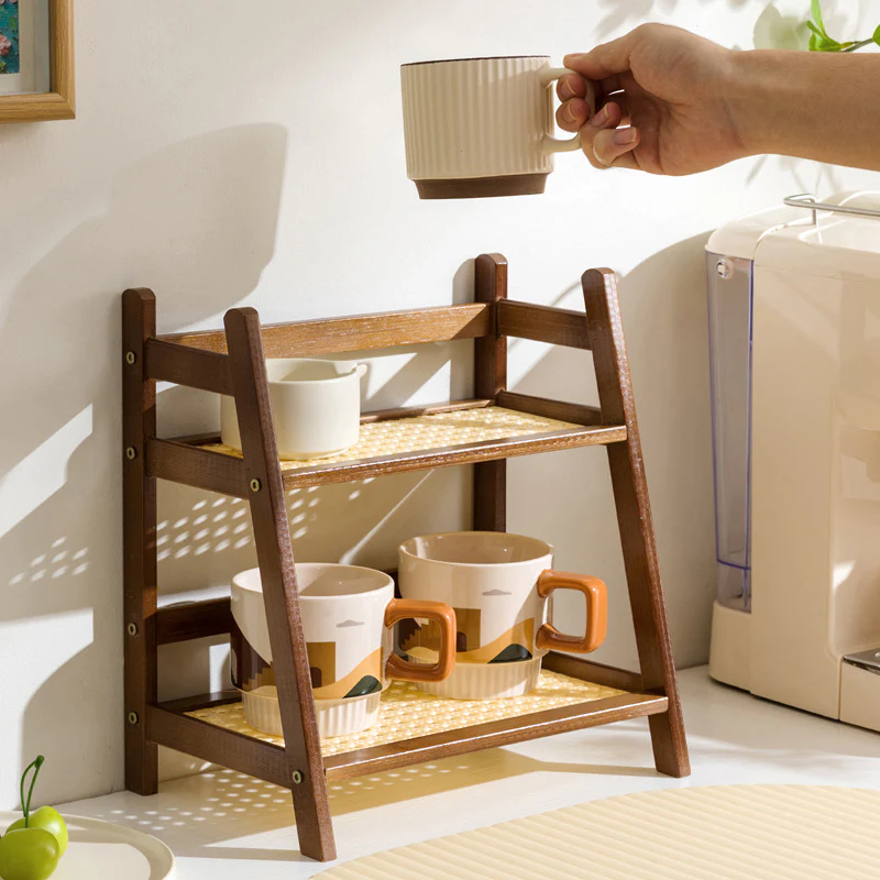 2-Tier Vintage Storage Rack - Image 5