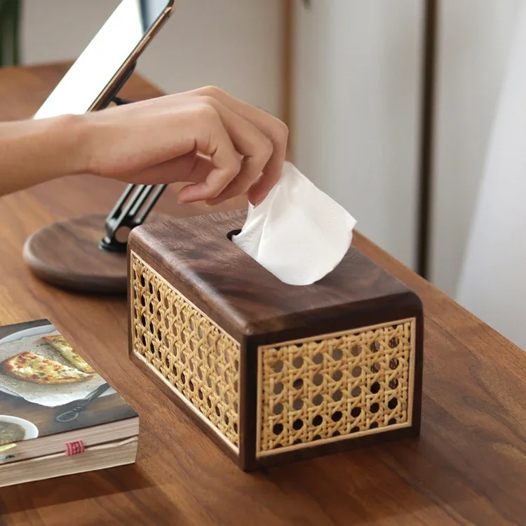 Alfred Lattice Tissue Box - Image 2