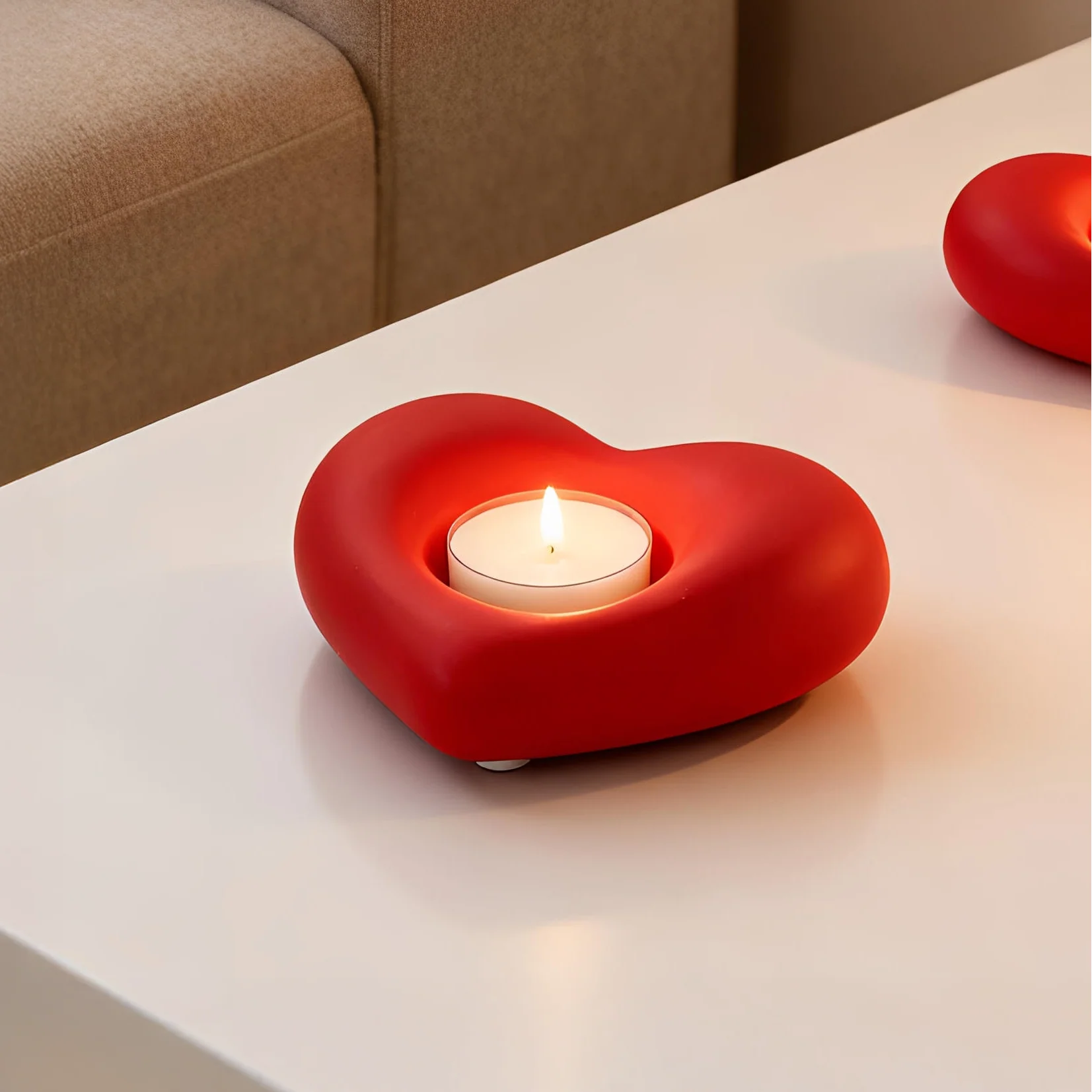 Amour Heart Tealight Holder - Image 4