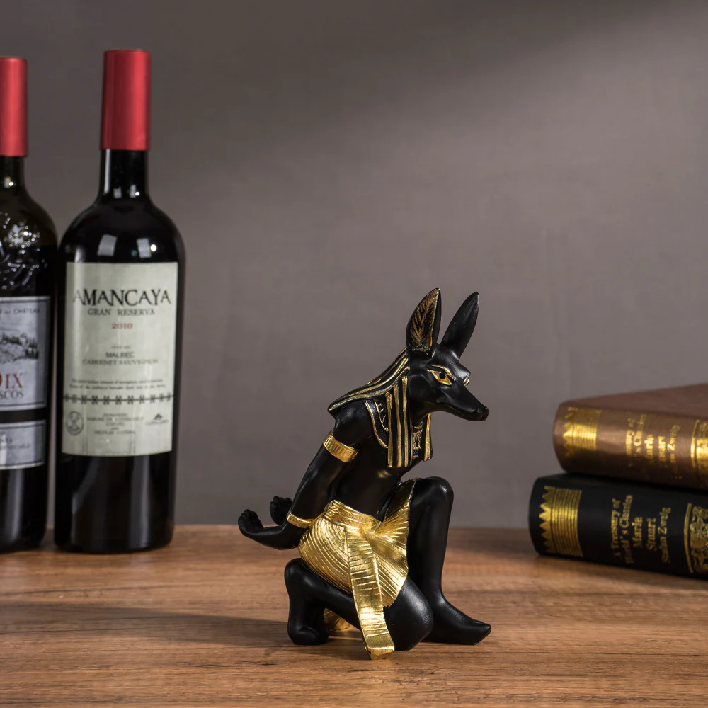 Ancient Anubis Wine Holder - Image 2