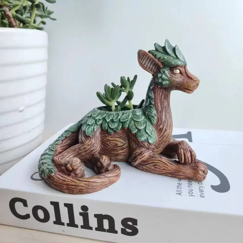 Ancient Guardian Dragon Planter - Image 2