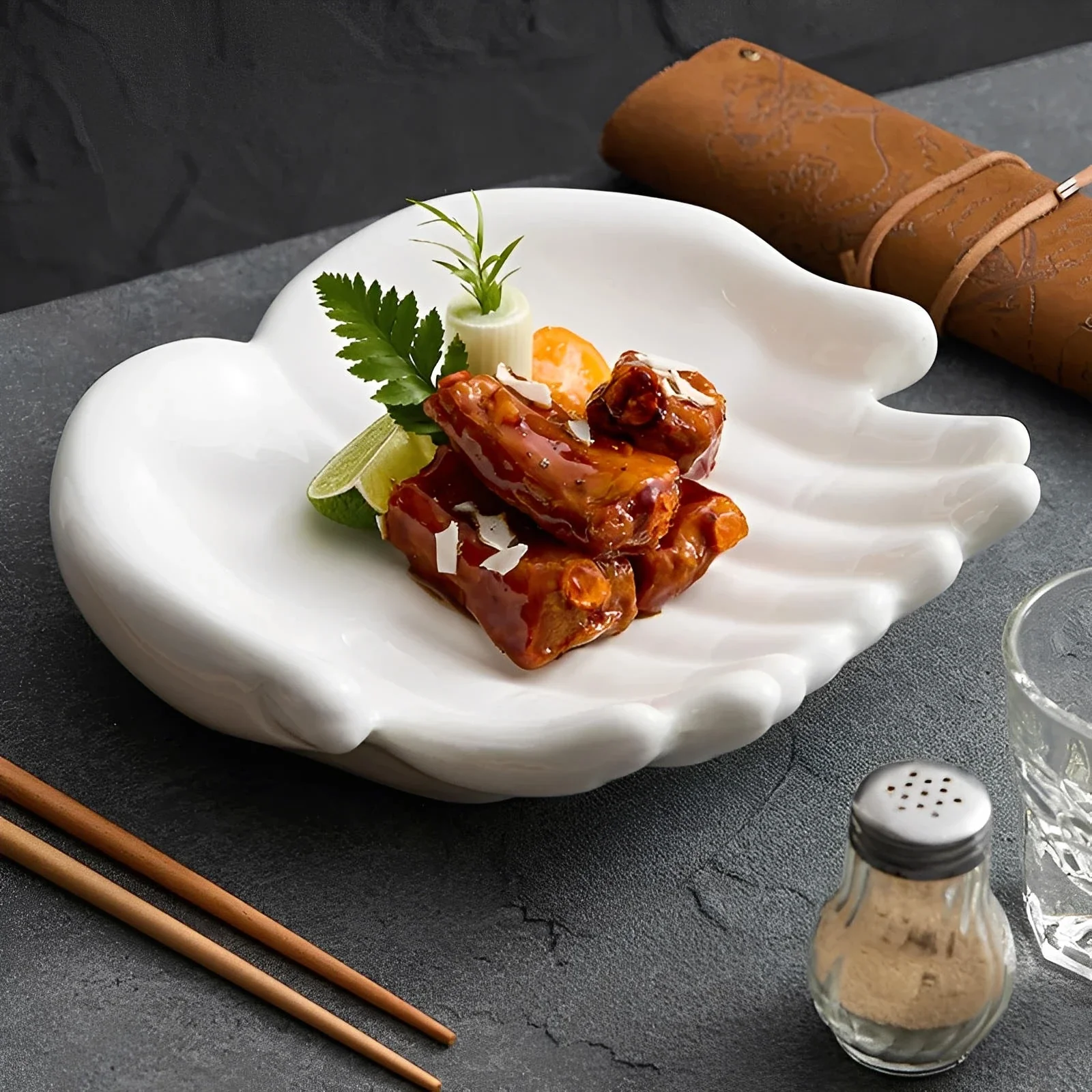 Atlas Ceramic Hand Dish - Image 2