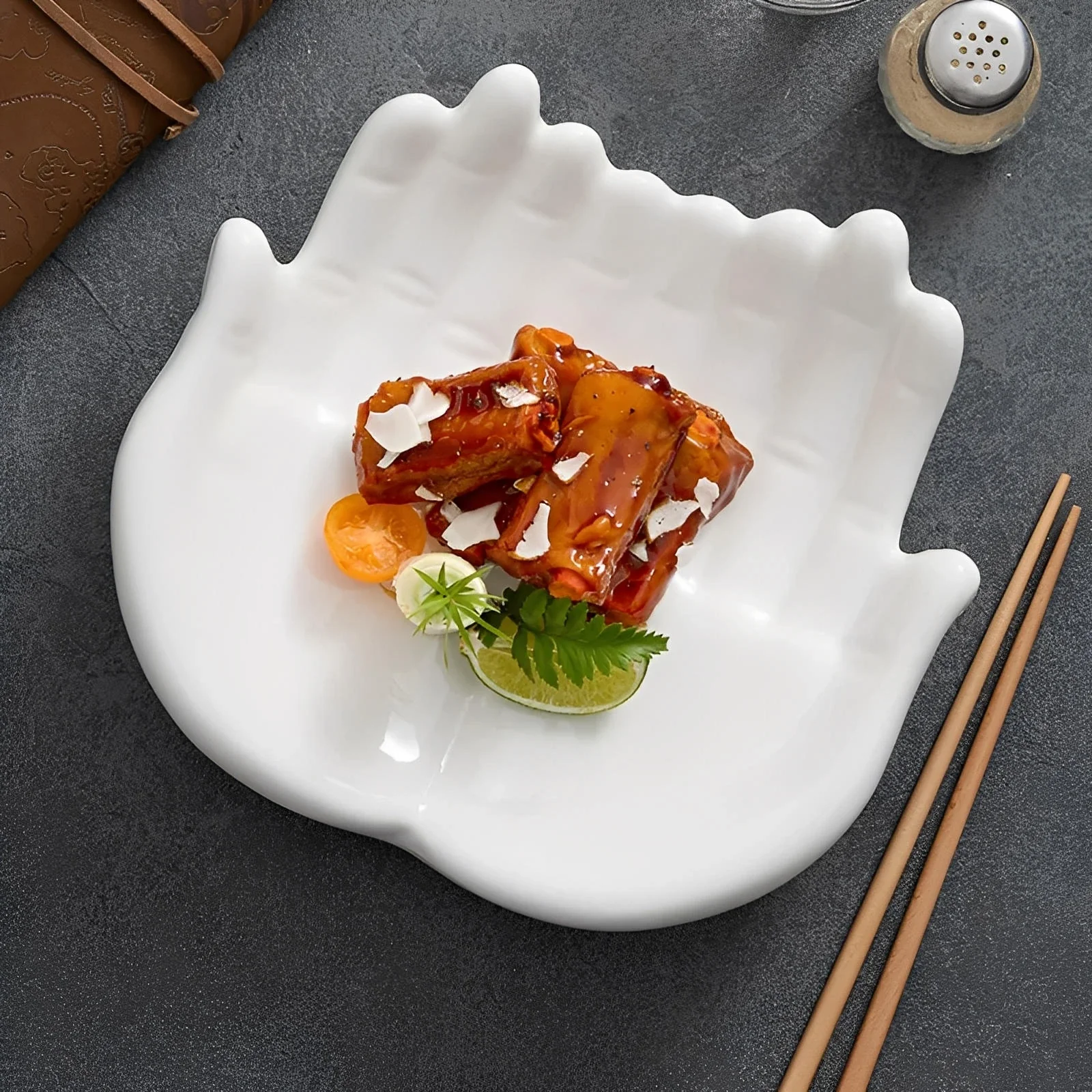 Atlas Ceramic Hand Dish - Image 4