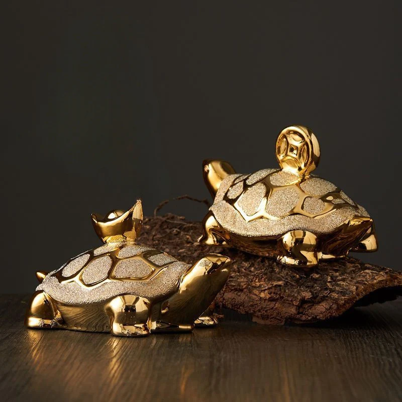Auron Textured Tortoise Figurine - Image 2