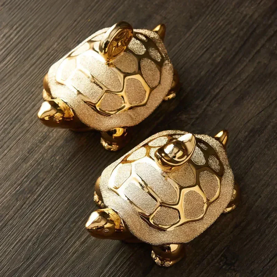 Auron Textured Tortoise Figurine - Image 4
