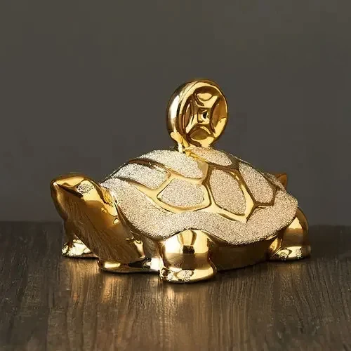 Auron Textured Tortoise Figurine - Image 5