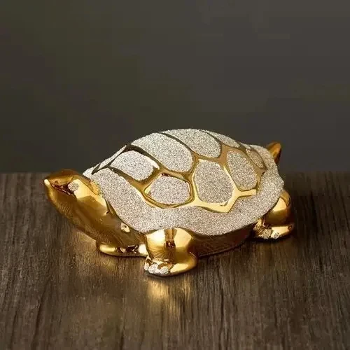 Auron Textured Tortoise Figurine - Image 6