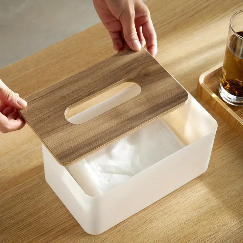 Bamboo Tissue Box - Image 3