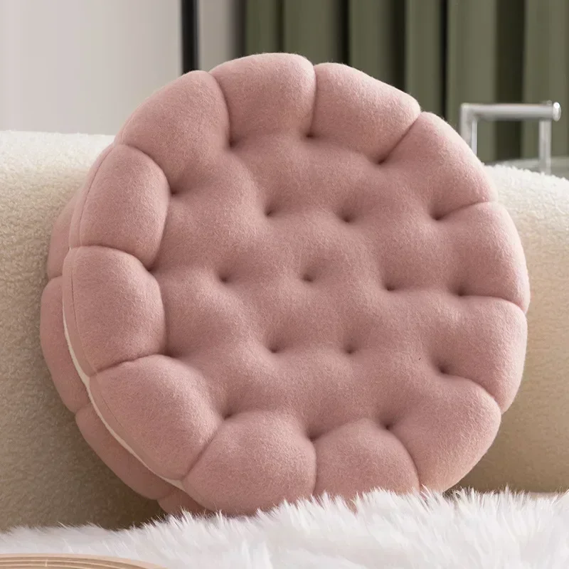 Biscuit Cream Plush Cushion - Image 5