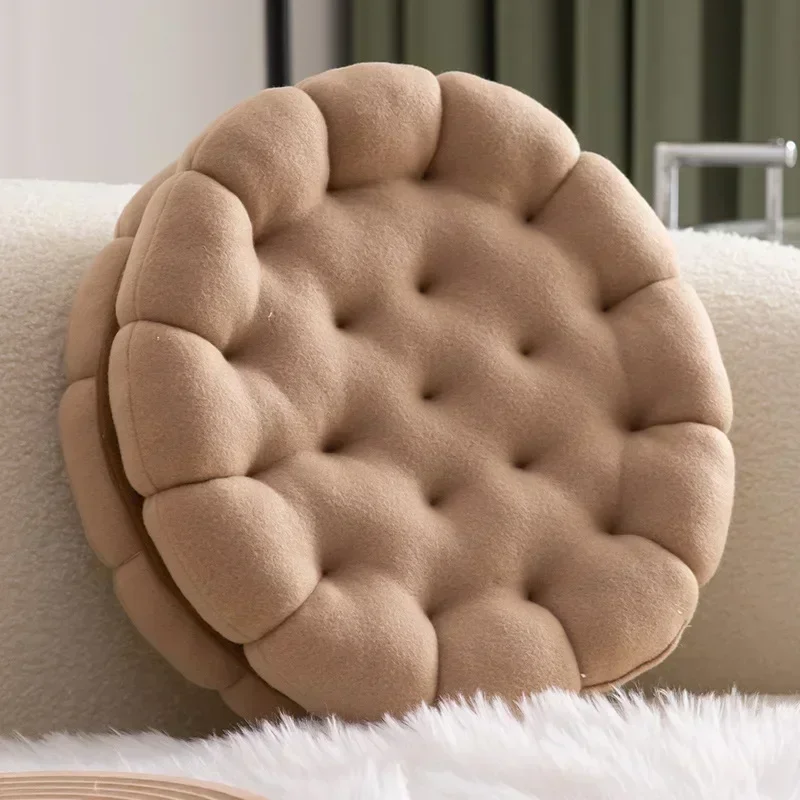 Biscuit Cream Plush Cushion - Image 6