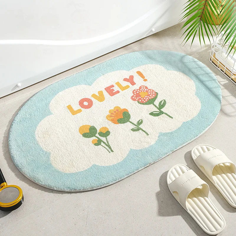Bloomdale Oval Bath Mat - Image 4