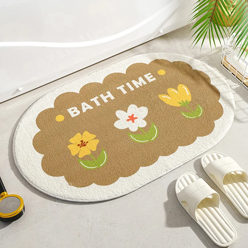 Bloomdale Oval Bath Mat - Image 5