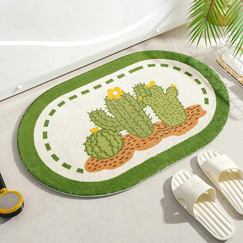 Bloomdale Oval Bath Mat - Image 6