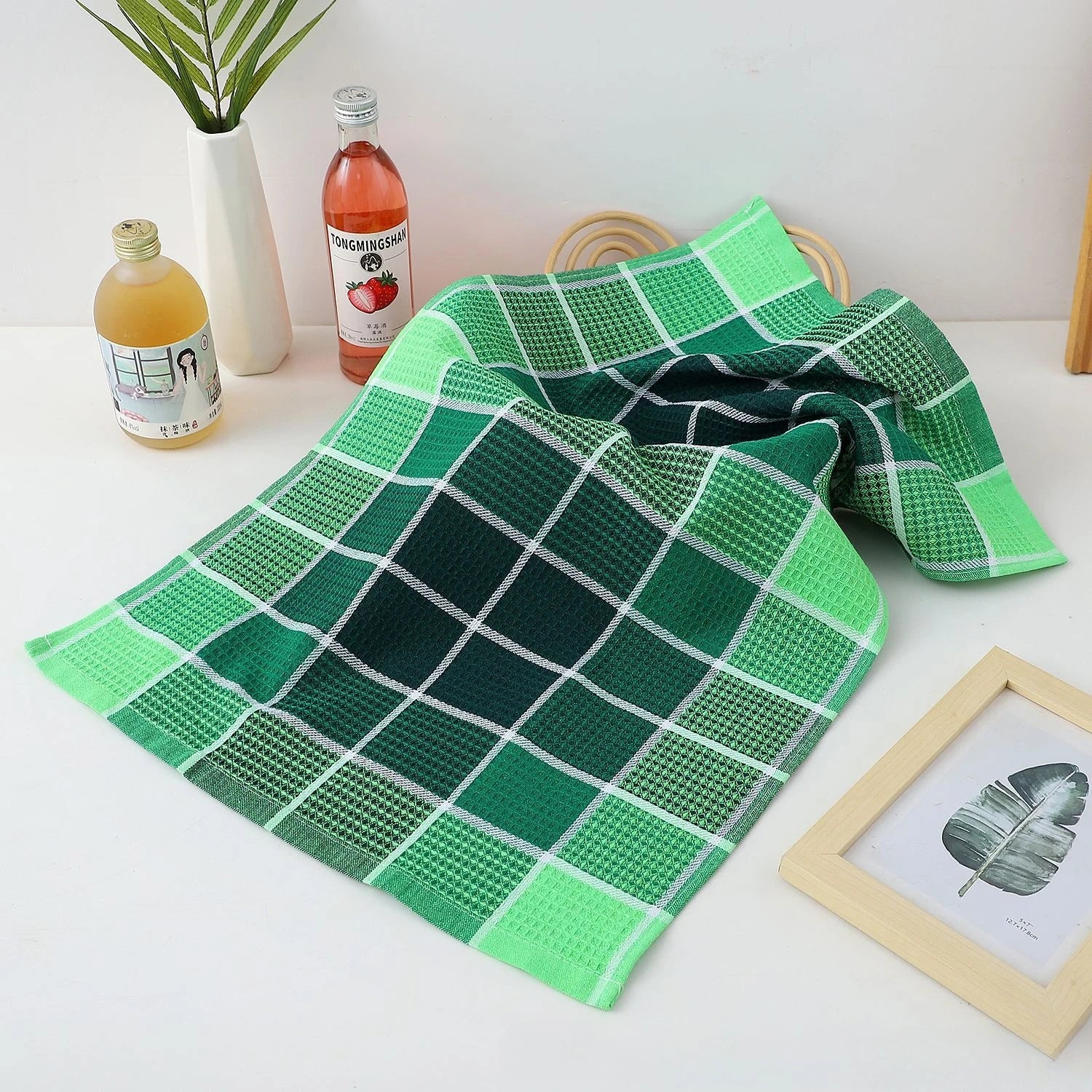 Brighton Waffle Grid Towels - Image 7