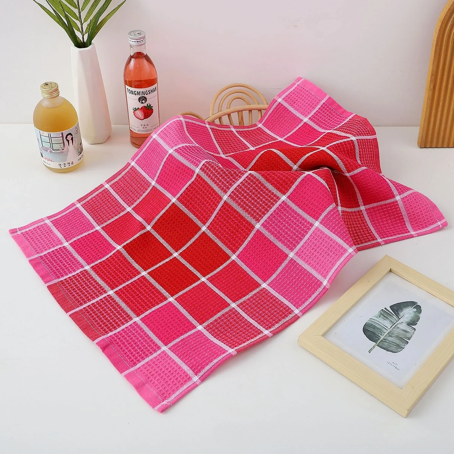 Brighton Waffle Grid Towels - Image 8