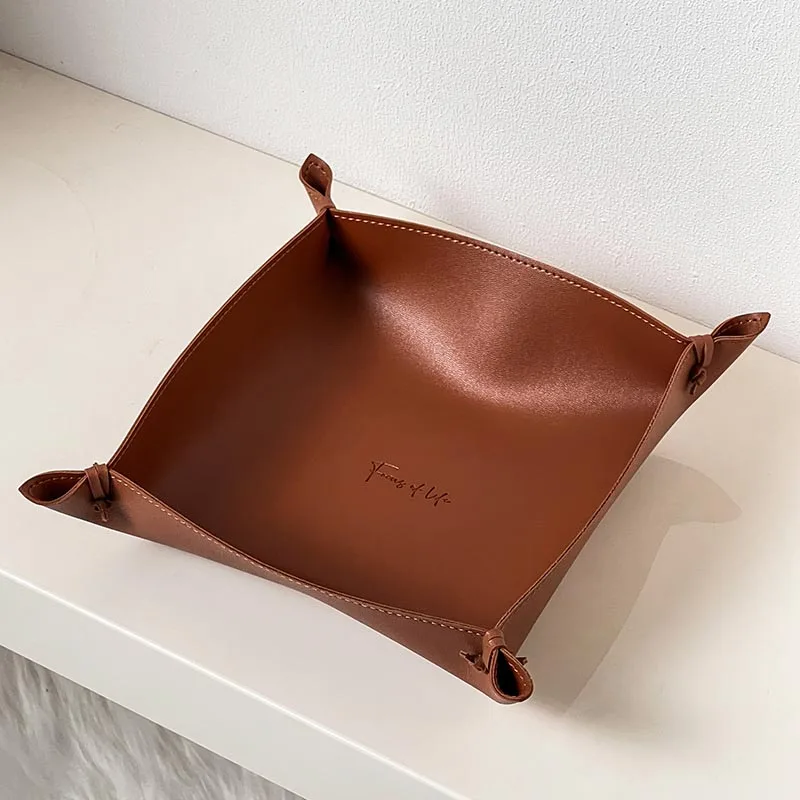 Camden Leather Decorative Tray - Image 10