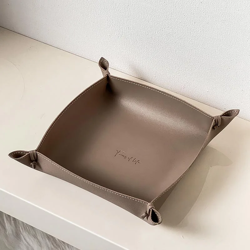 Camden Leather Decorative Tray - Image 8