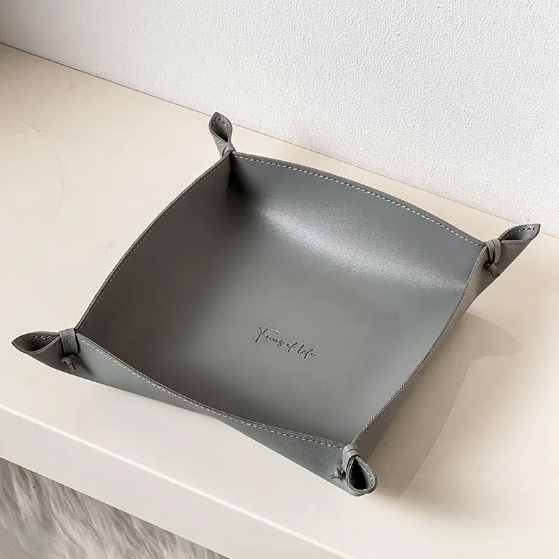 Camden Leather Decorative Tray - Image 9