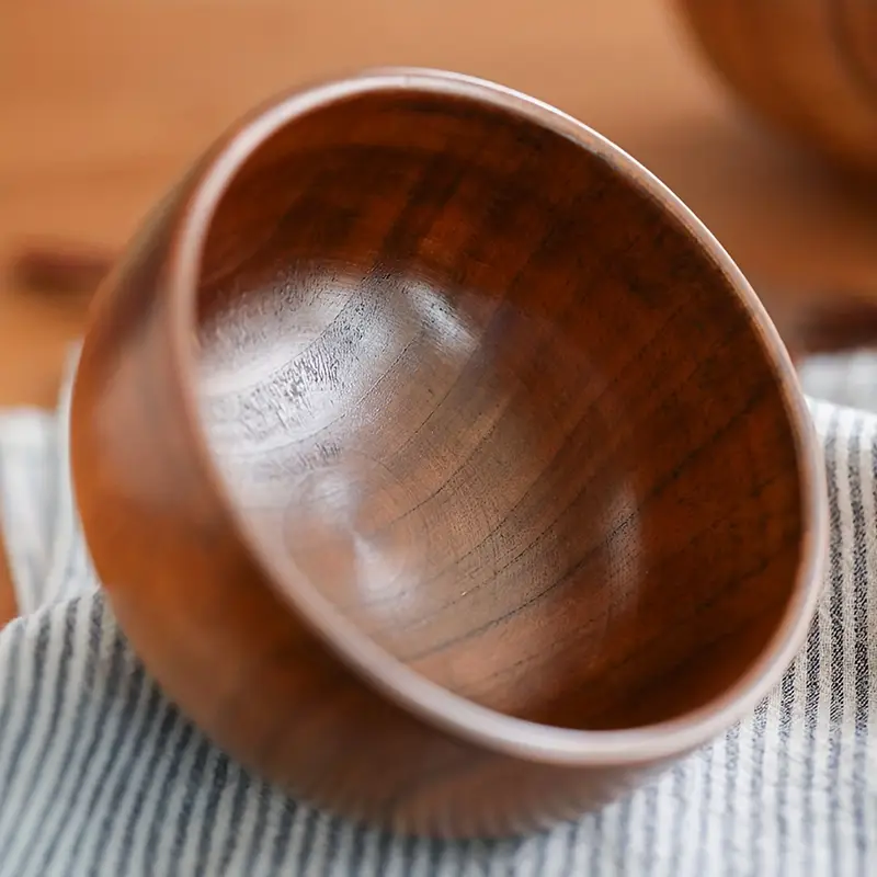 Carson Acacia Wood Bowl - Image 4