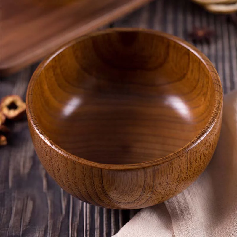 Carson Acacia Wood Bowl - Image 5