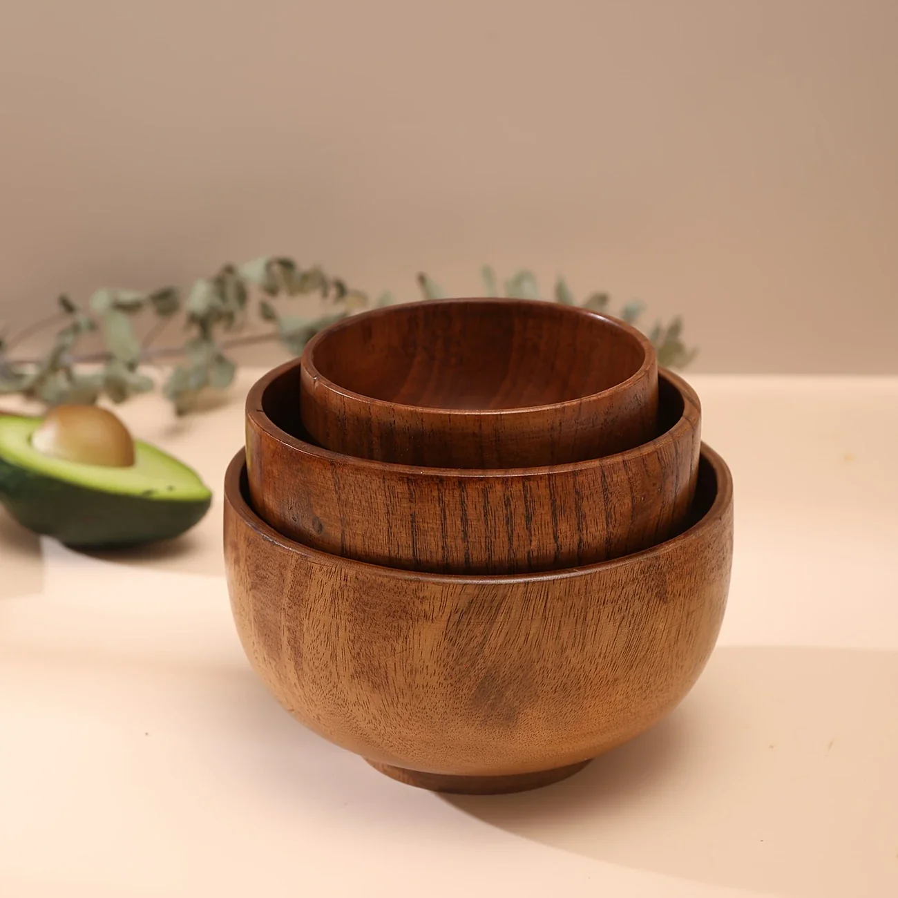 Carson Acacia Wood Bowl - Image 6