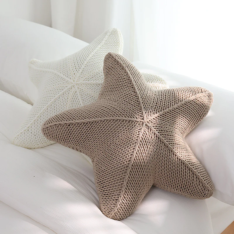 Caspian Knit Starfish Pillow - Image 6