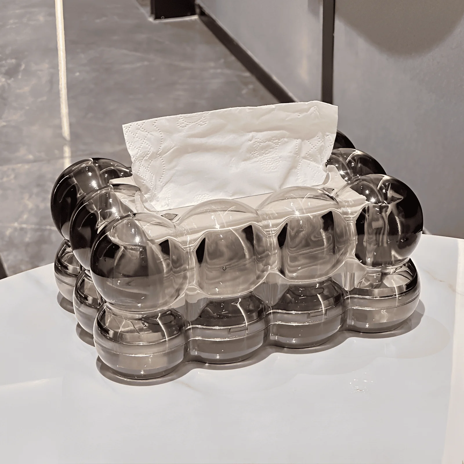 Celeste Acrylic Tissue Box - Image 4