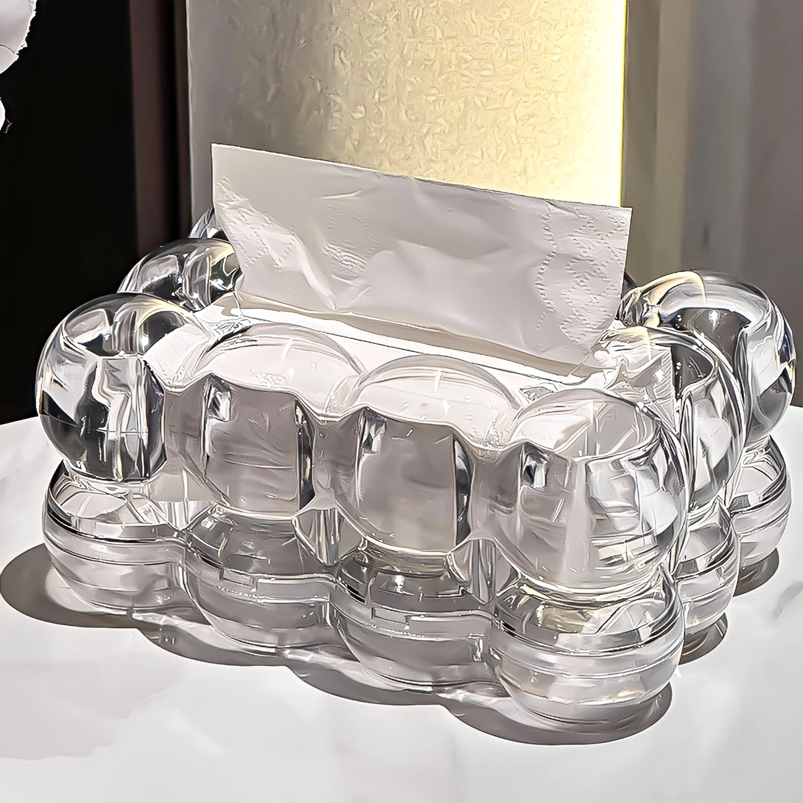 Celeste Acrylic Tissue Box - Image 5