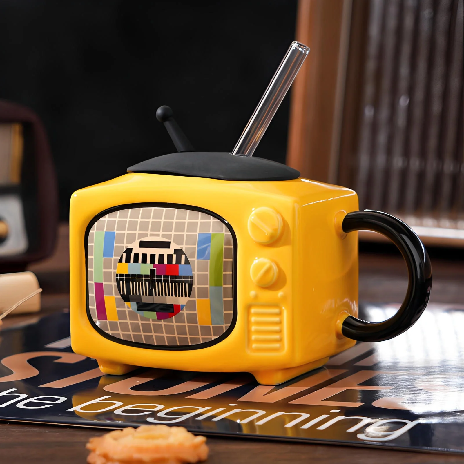 Channel One Ceramic Mug - Image 3