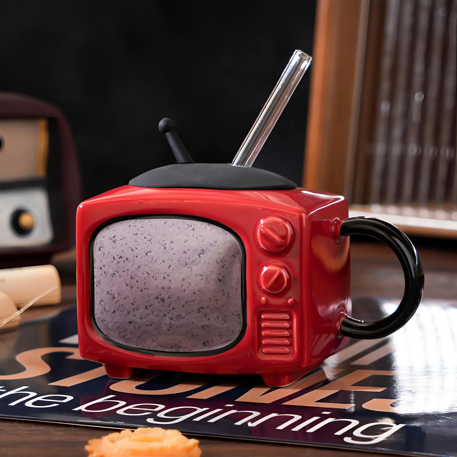 Channel One Ceramic Mug - Image 4