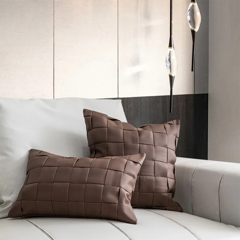 Chelsea Grid Pillow Case - Image 3