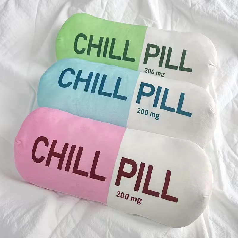 Chill Pill Throw Pillow - Image 6