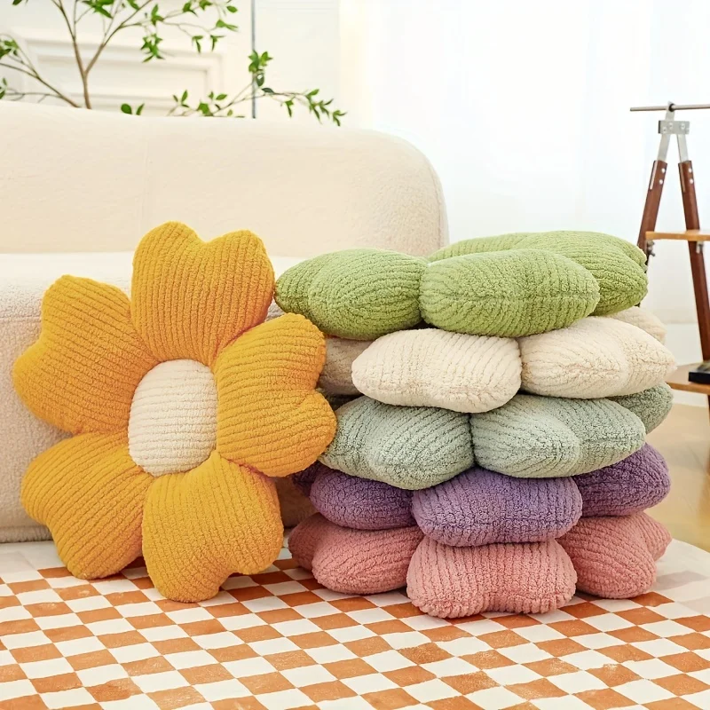 Corduroy Bloom Lounge Cushion - Image 3