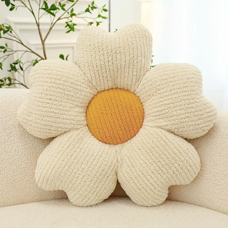 Corduroy Bloom Lounge Cushion - Image 4