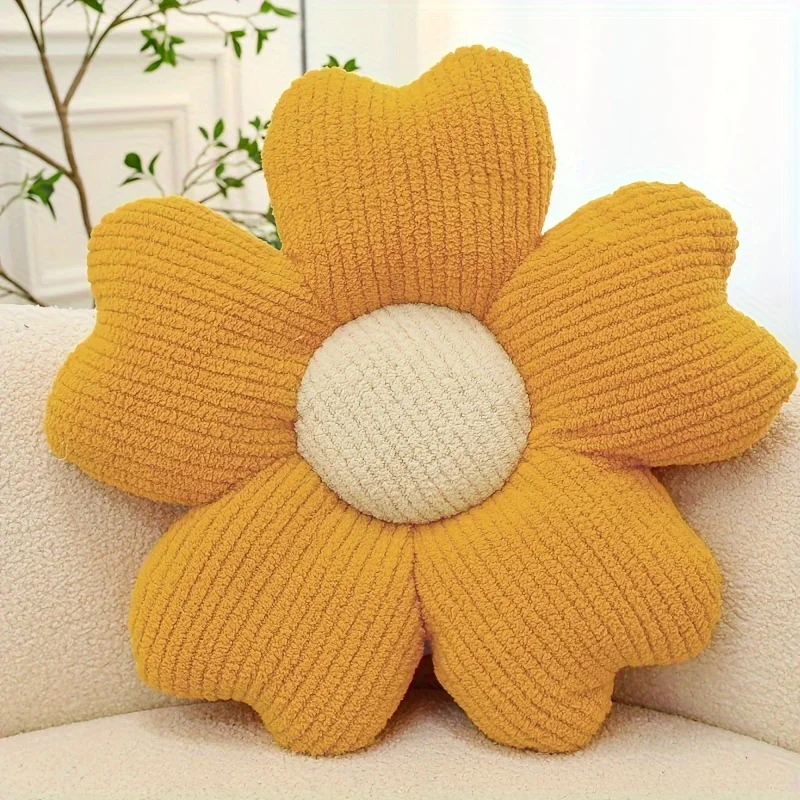 Corduroy Bloom Lounge Cushion - Image 7