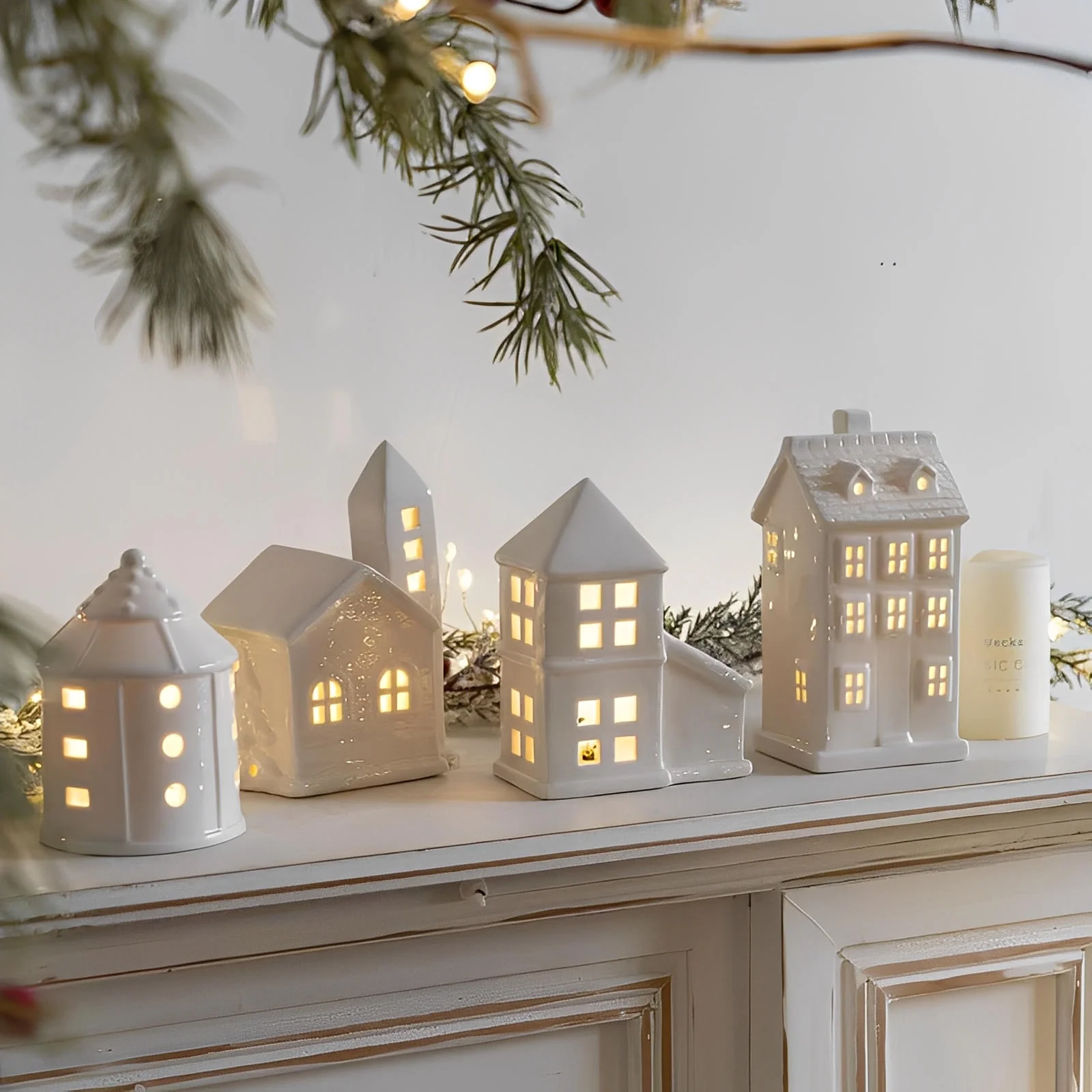 Dale Ceramic Tealight Village - Image 6