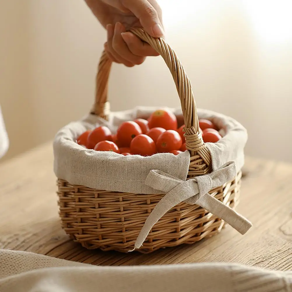 Elmwood Vintage Wicker Basket - Image 2