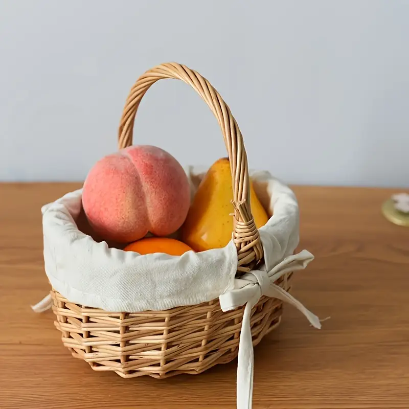 Elmwood Vintage Wicker Basket - Image 7