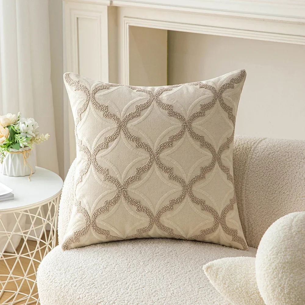 Flora Embroidered Pillow Case - Image 7