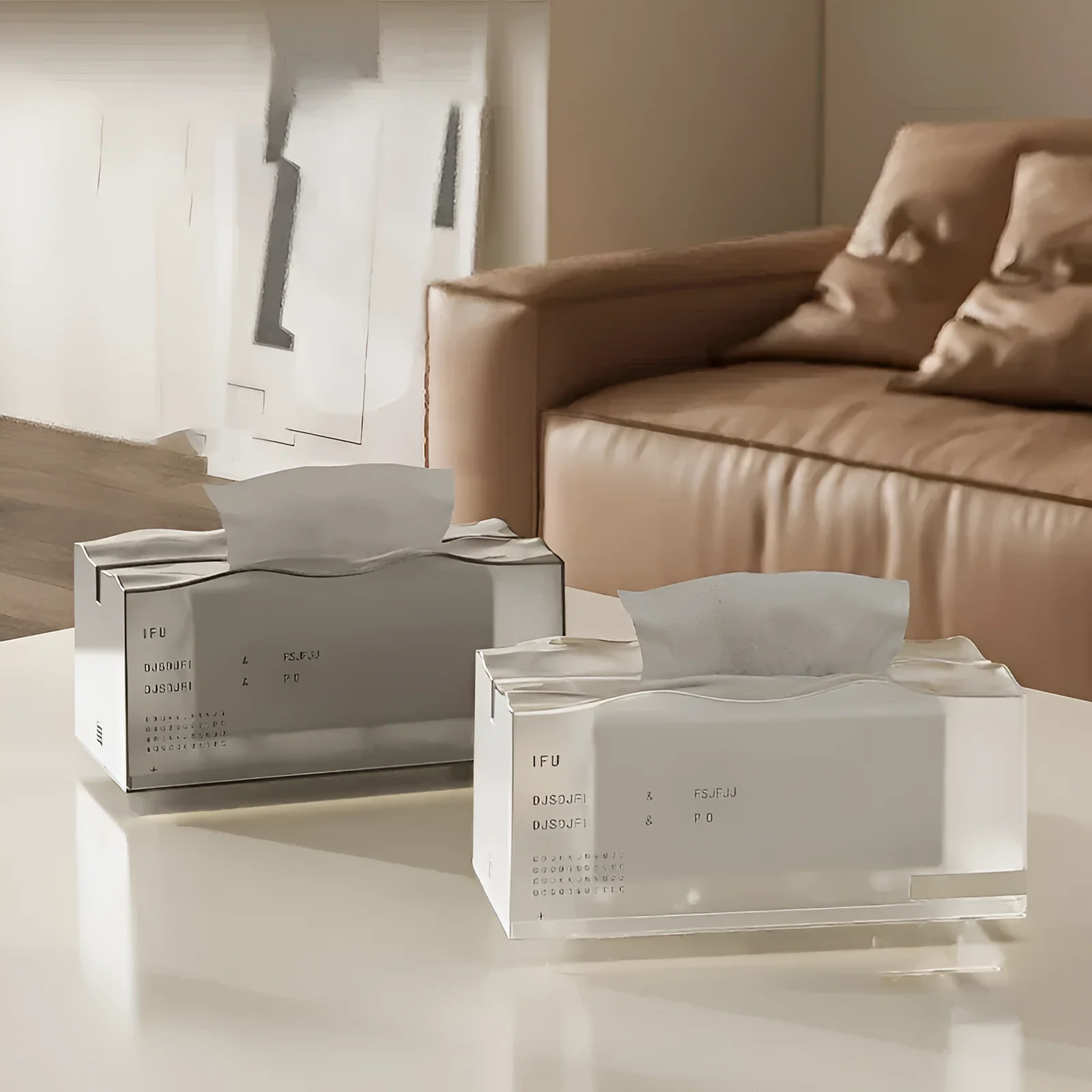 Freska Acrylic Tissue Box - Image 2