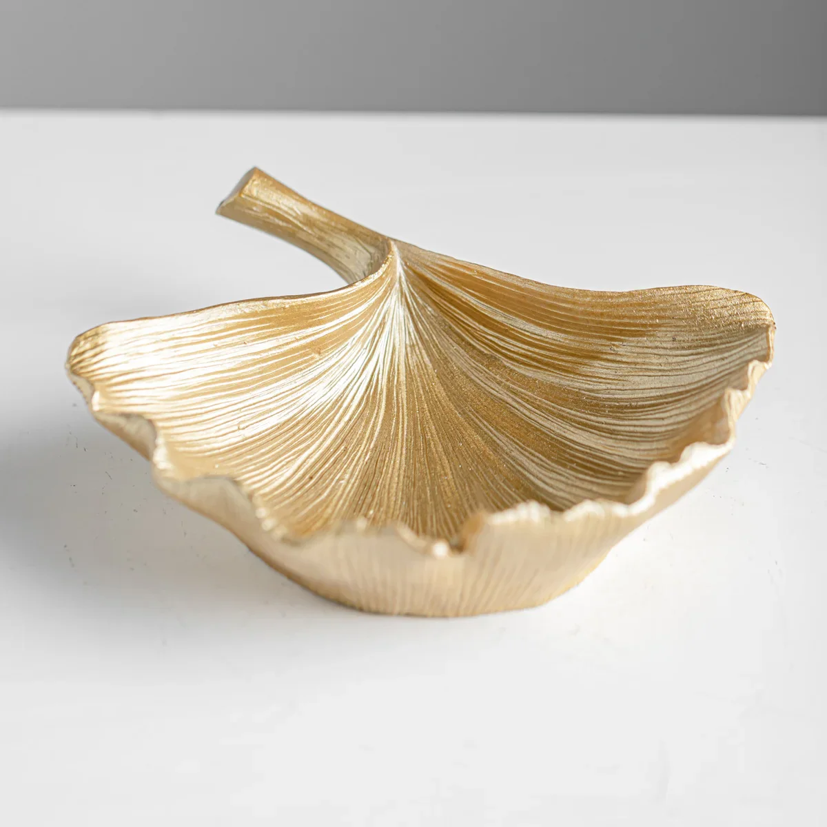 Golden Ginkgo Leaf Bowl - Image 2
