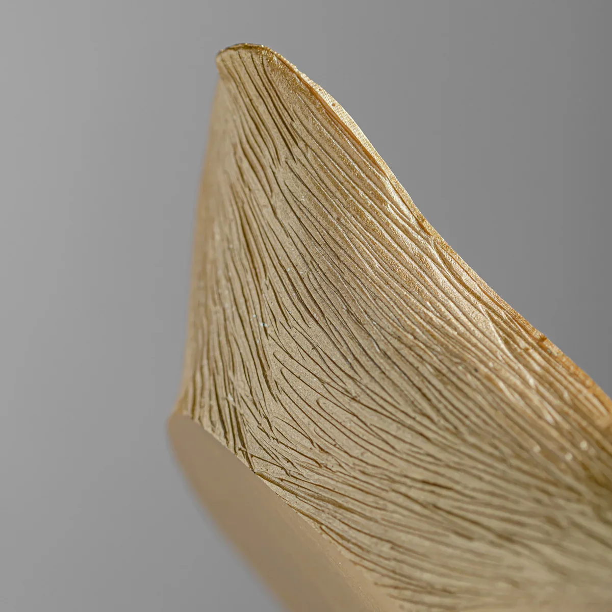 Golden Ginkgo Leaf Bowl - Image 4