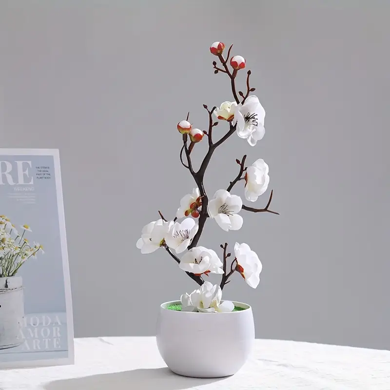 Hana Faux Blossom Pot - Image 2