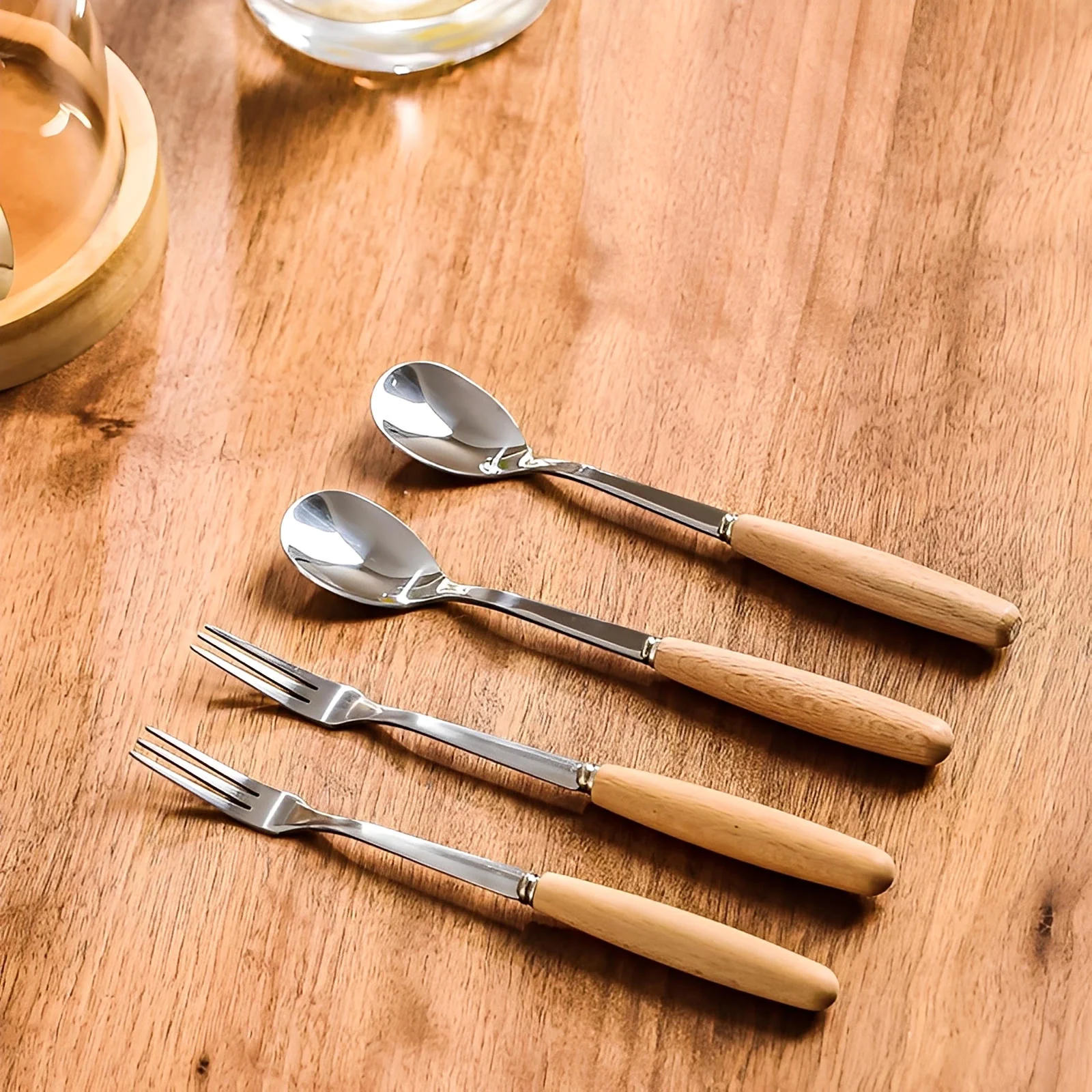 Isak 6-Piece Acacia Utensil Set - Image 6