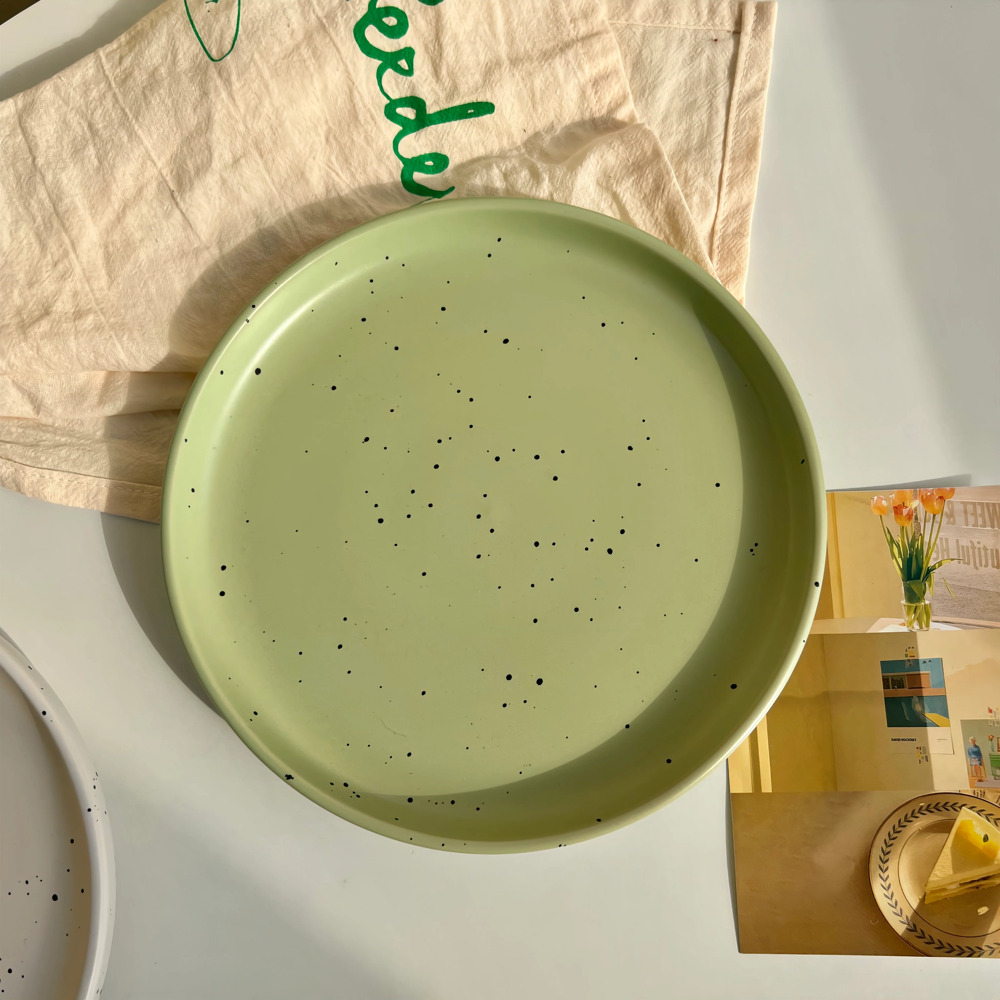 Iska Pastel Ceramic Plate - Image 2