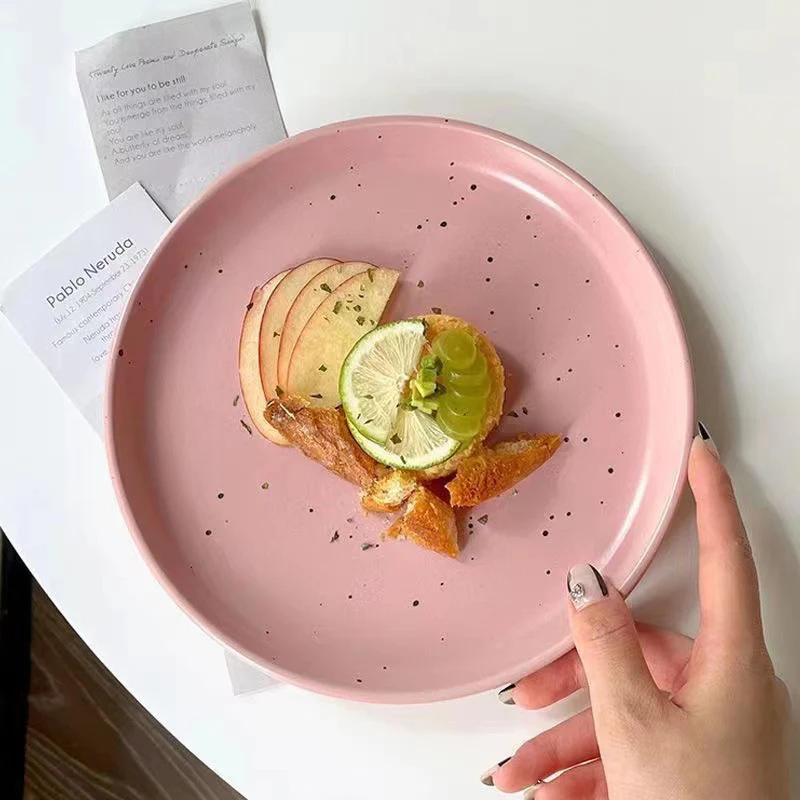 Iska Pastel Ceramic Plate - Image 5