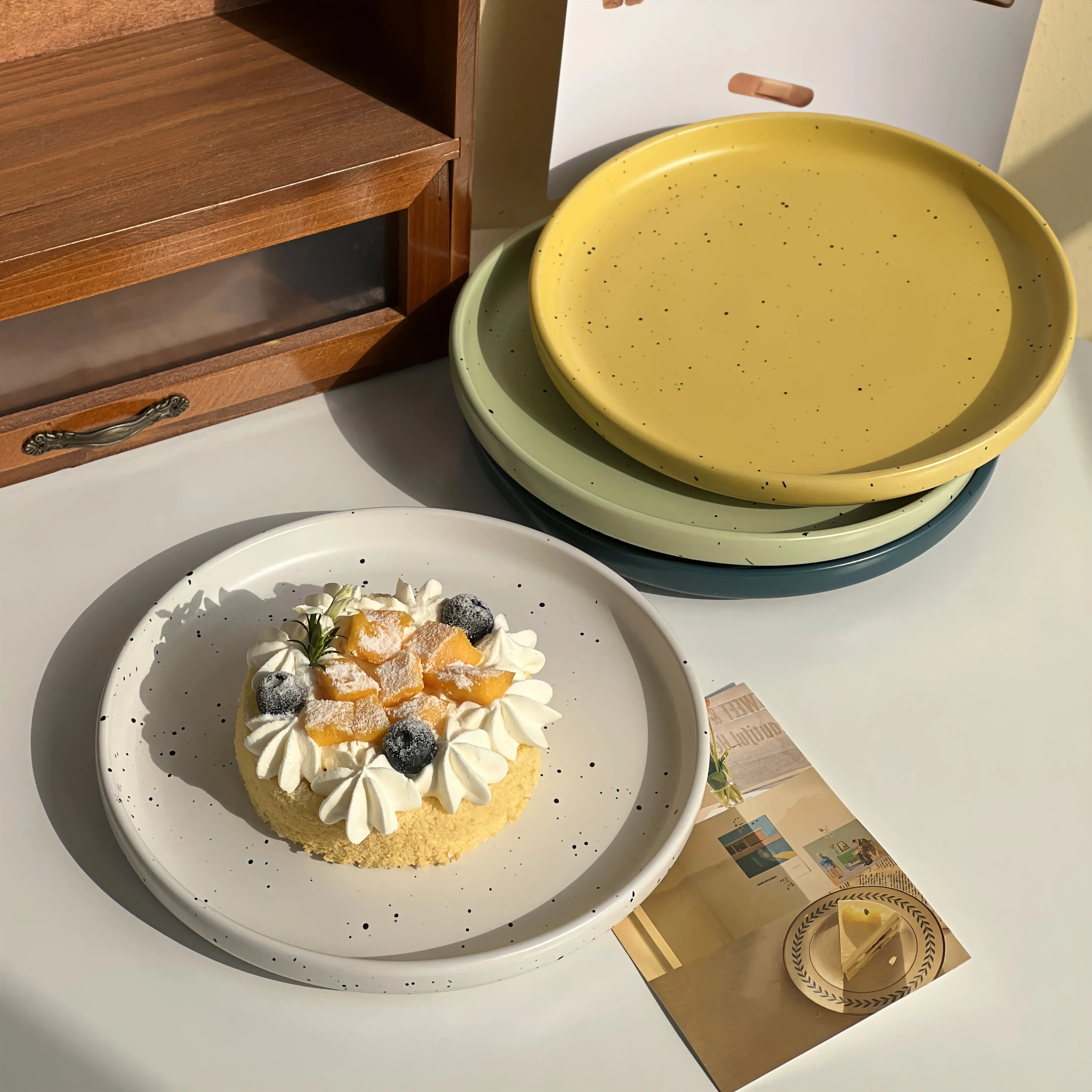 Iska Pastel Ceramic Plate - Image 8