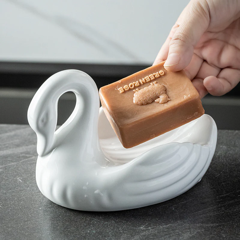 Isla Swan Soap Holder