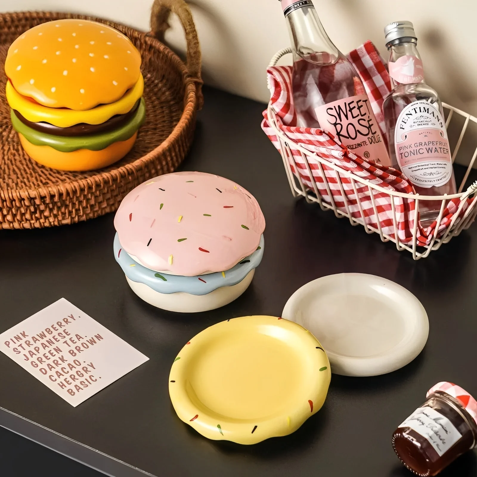 Joe's Ceramic Burger Plates - Image 3