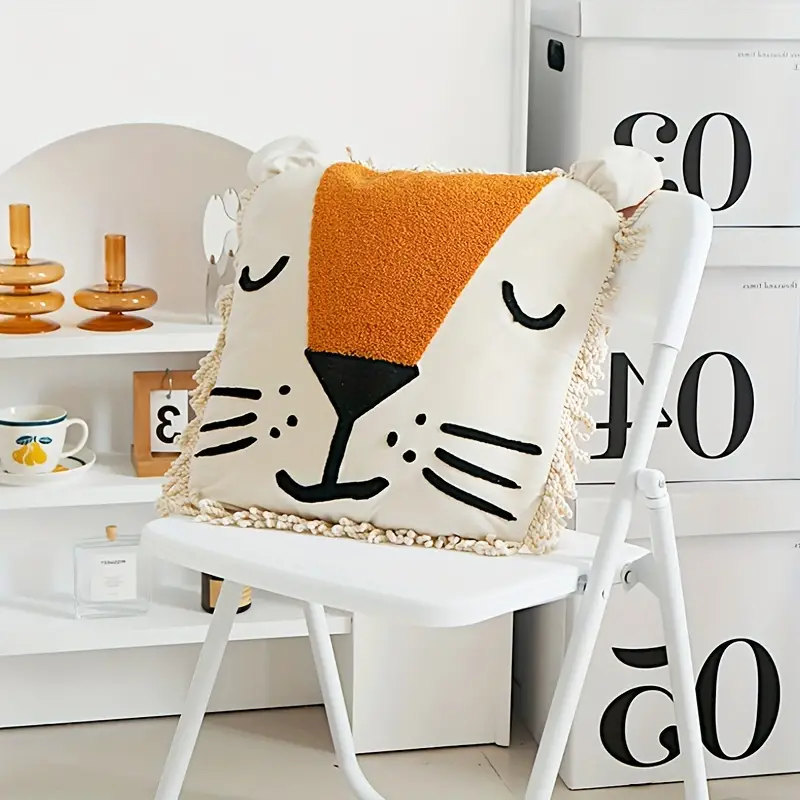 King Maji Throw Pillow Case - Image 3